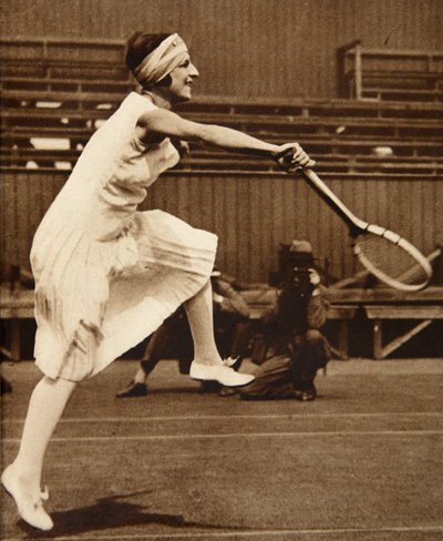 Suzanne Lenglen, 1919 by Unbekannt Unbekannt